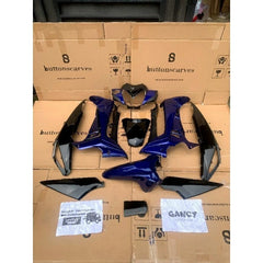 DHC- MERAH Full Set Smooth and Rough Body Honda Supra X 125R Carburetor Full Body/ Smooth Rough Supra X 125 R Batman 2005 2006 2007 2008 2009 2010 Black Silver Redbiru -By Sea Courier Method 🚢📦