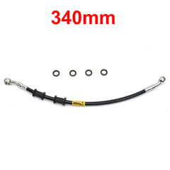 DHC- AN3 Motorcycle Braided Brake Hose Line Steel Brake Cable Hydraulic Clutch Banjo Oil Pipe Line for Universal Dirt Bike Racing ATV -By Sea Courier Method 🚢📦