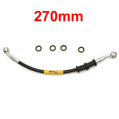 DHC- AN3 Motorcycle Braided Brake Hose Line Steel Brake Cable Hydraulic Clutch Banjo Oil Pipe Line for Universal Dirt Bike Racing ATV -By Sea Courier Method 🚢📦