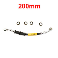 DHC- AN3 Motorcycle Braided Brake Hose Line Steel Brake Cable Hydraulic Clutch Banjo Oil Pipe Line for Universal Dirt Bike Racing ATV -By Sea Courier Method 🚢📦