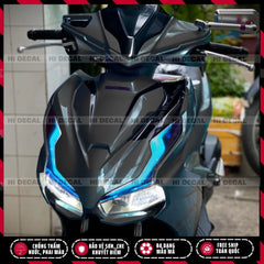 DHC- [1 bag] AirBlade decal sticker 2020 2021 2022 - 2025 | AB Light Decal Stickers, Headlight Stickers, Demi Lights, Turn Signal Lights -By Sea Courier Method 🚢📦
