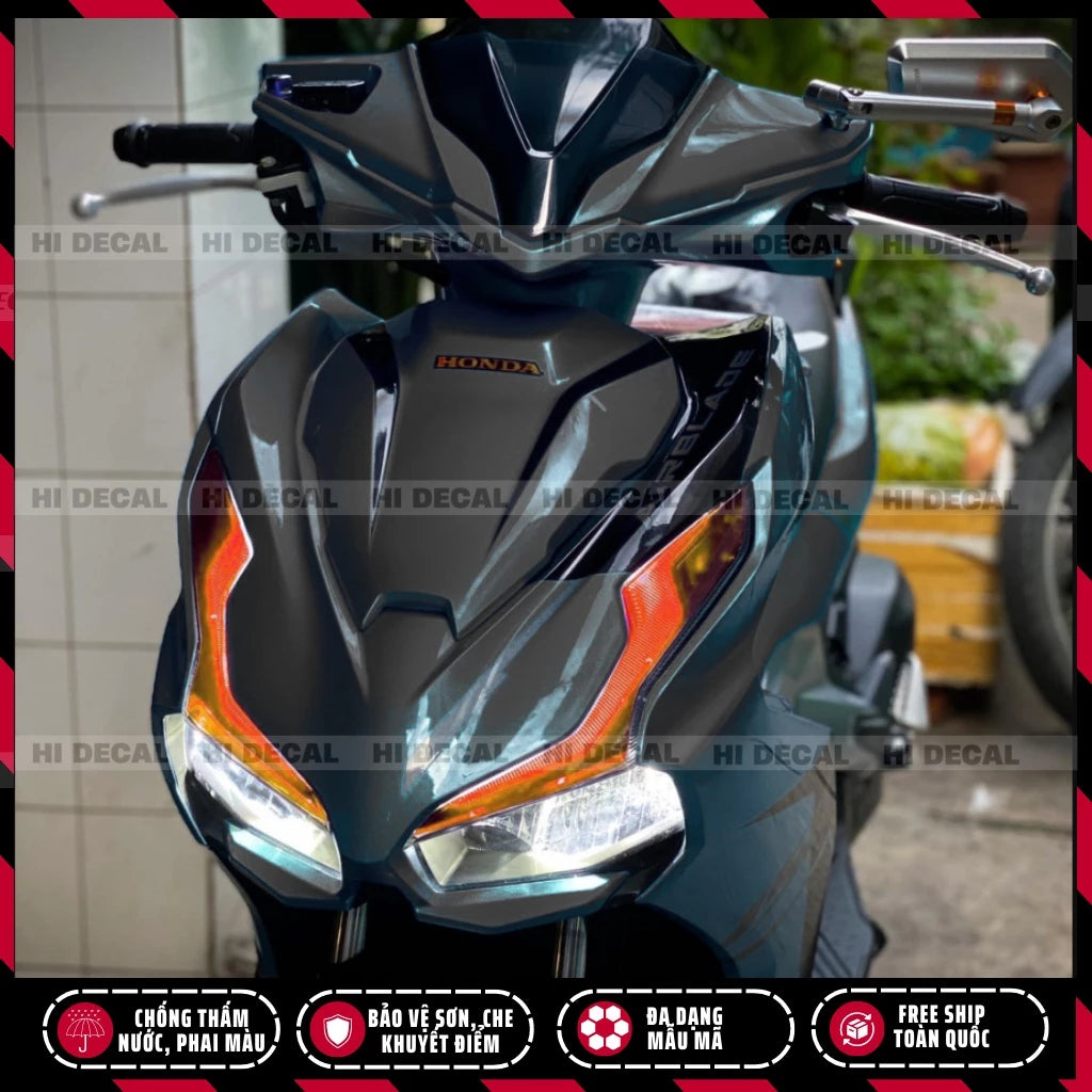 DHC- [1 bag] AirBlade decal sticker 2020 2021 2022 - 2025 | AB Light Decal Stickers, Headlight Stickers, Demi Lights, Turn Signal Lights -By Sea Courier Method 🚢📦