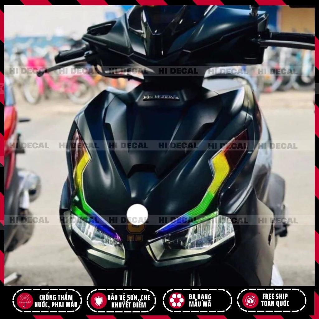 DHC- [1 bag] AirBlade decal sticker 2020 2021 2022 - 2025 | AB Light Decal Stickers, Headlight Stickers, Demi Lights, Turn Signal Lights -By Sea Courier Method 🚢📦