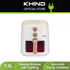 KHIND 7.2L Air Fryer ARF72W -By Sea Courier Method 🚢📦