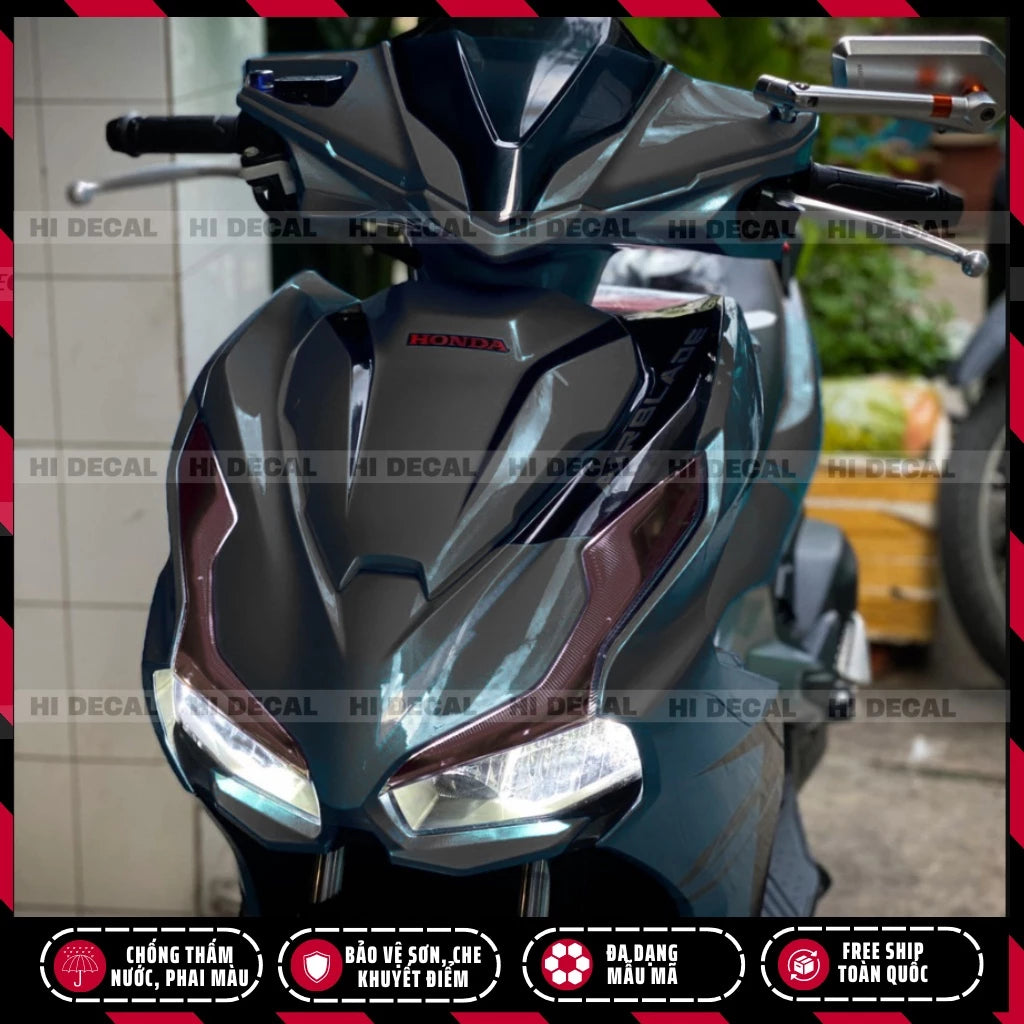 DHC- [1 bag] AirBlade decal sticker 2020 2021 2022 - 2025 | AB Light Decal Stickers, Headlight Stickers, Demi Lights, Turn Signal Lights -By Sea Courier Method 🚢📦
