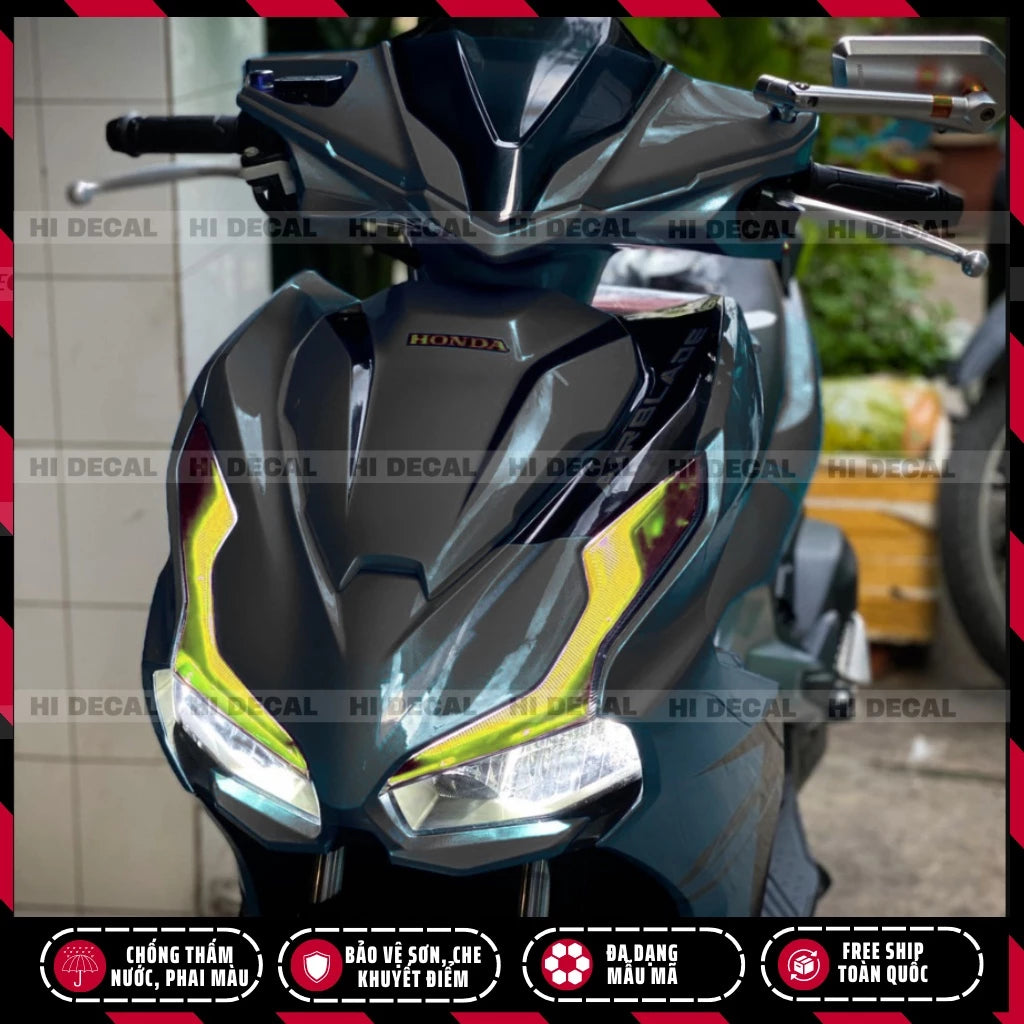 DHC- [1 bag] AirBlade decal sticker 2020 2021 2022 - 2025 | AB Light Decal Stickers, Headlight Stickers, Demi Lights, Turn Signal Lights -By Sea Courier Method 🚢📦