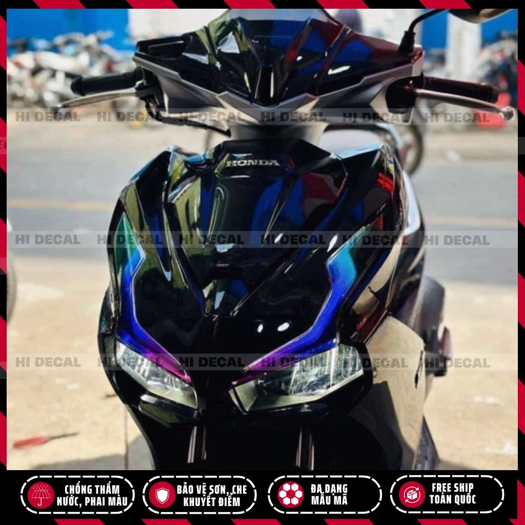 DHC- [1 bag] AirBlade decal sticker 2020 2021 2022 - 2025 | AB Light Decal Stickers, Headlight Stickers, Demi Lights, Turn Signal Lights -By Sea Courier Method 🚢📦