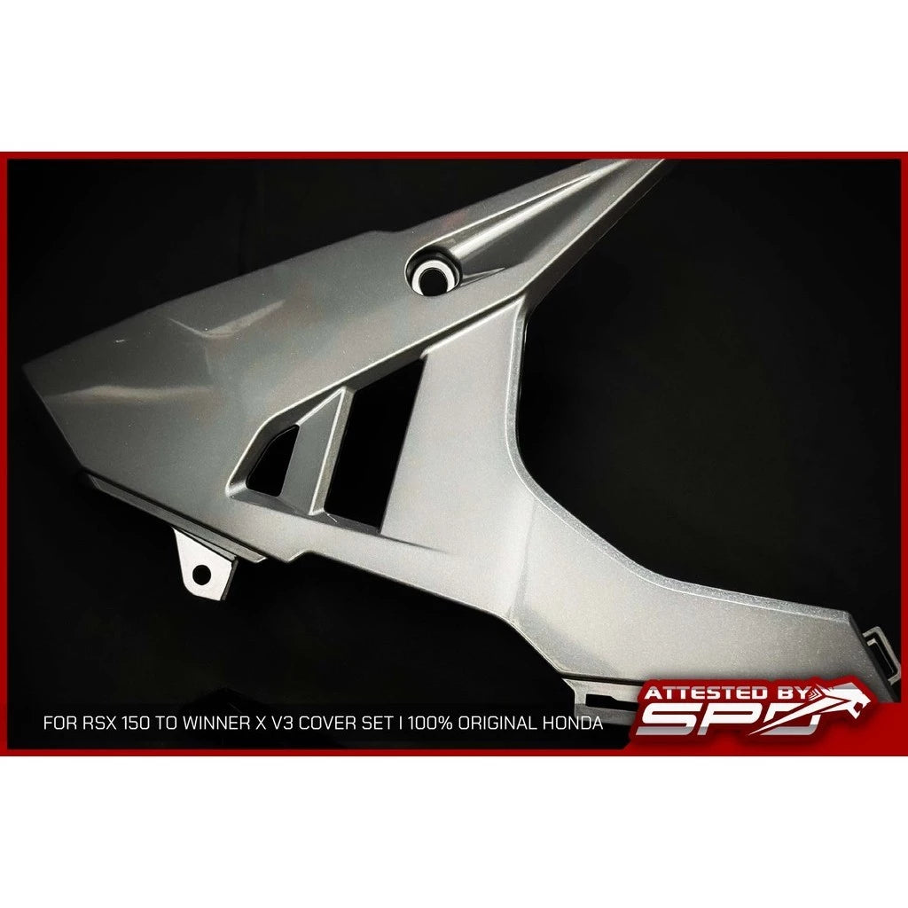 Cover Set Winner X V3 Convert Set I Grey Sport + Lemon Strike I Included Inner Set I ORIGINAL HONDA PNP For RS-X 150 By Sea Courier Method 🚢📦