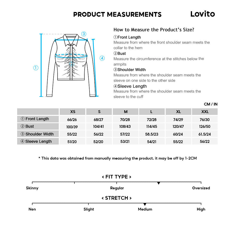 Lovito Modest Plain Rib Knit Fabric Stitching T-shirt for Women L87ED935 - By SEA Courier Method 🚢