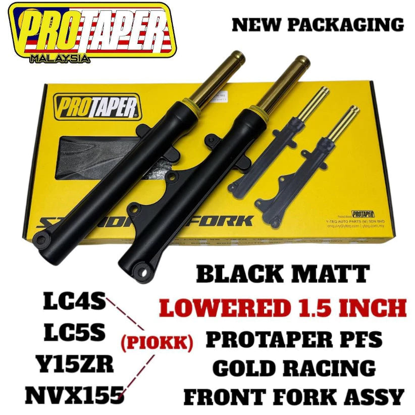 PROTAPER PFS-GOLD LOWER FORK ( 1.0INCH / 1.5INCH ) Y15ZR / Y16ZR NON ABS / Y15 / Y16 NON ABS -By Sea Courier Method 🚢📦