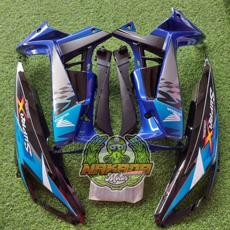 Rear body cover plus wings set supra x 125 betman -By Sea Courier Method 🚢🎁