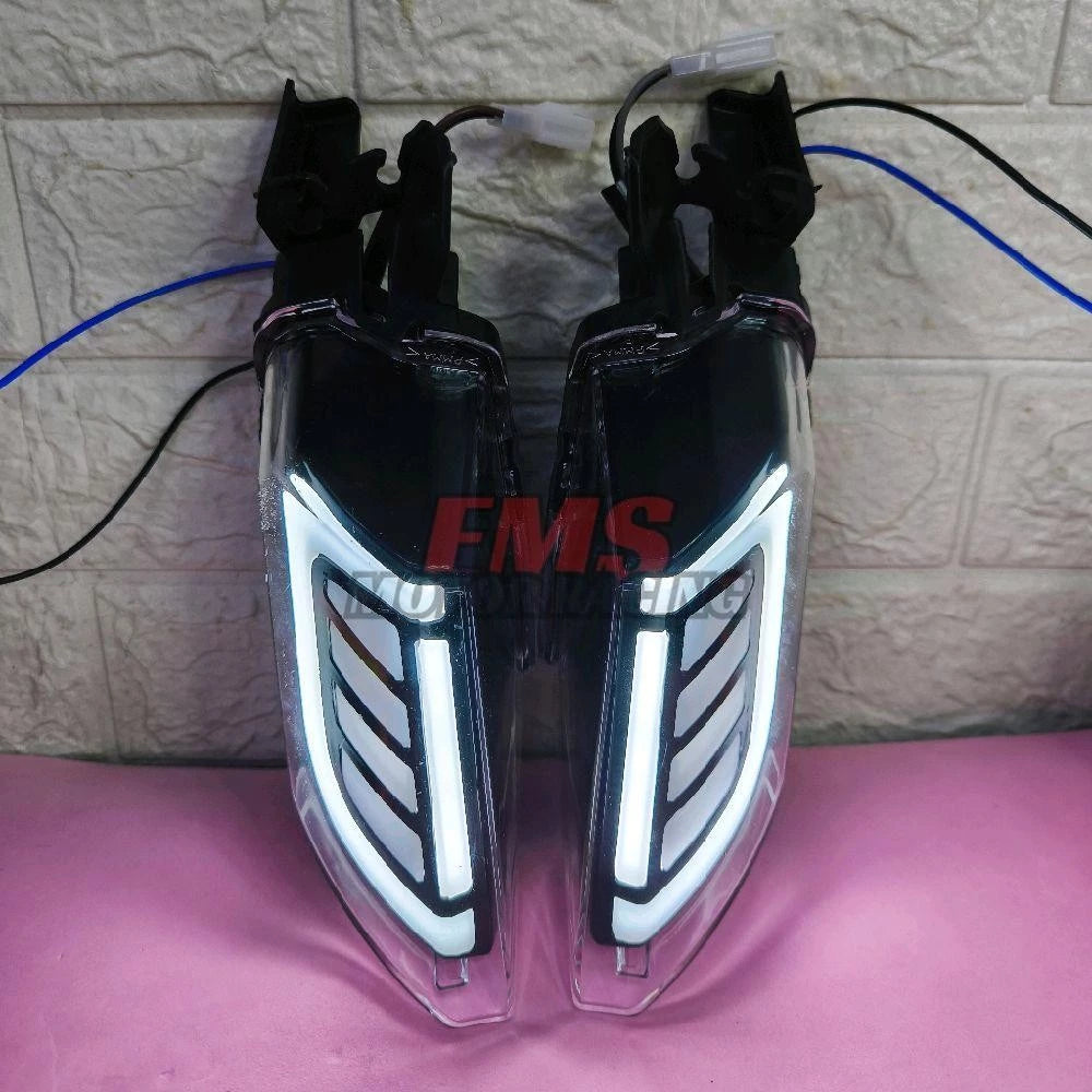 DHC- (1 SET) YAMAHA Y16 Y16ZR LAMPU SIGNAL DEPAN FRONT SIGNAL WITH DAY LIGHT COLOR READY STOCK -By Sea Courier Method 🚢📦