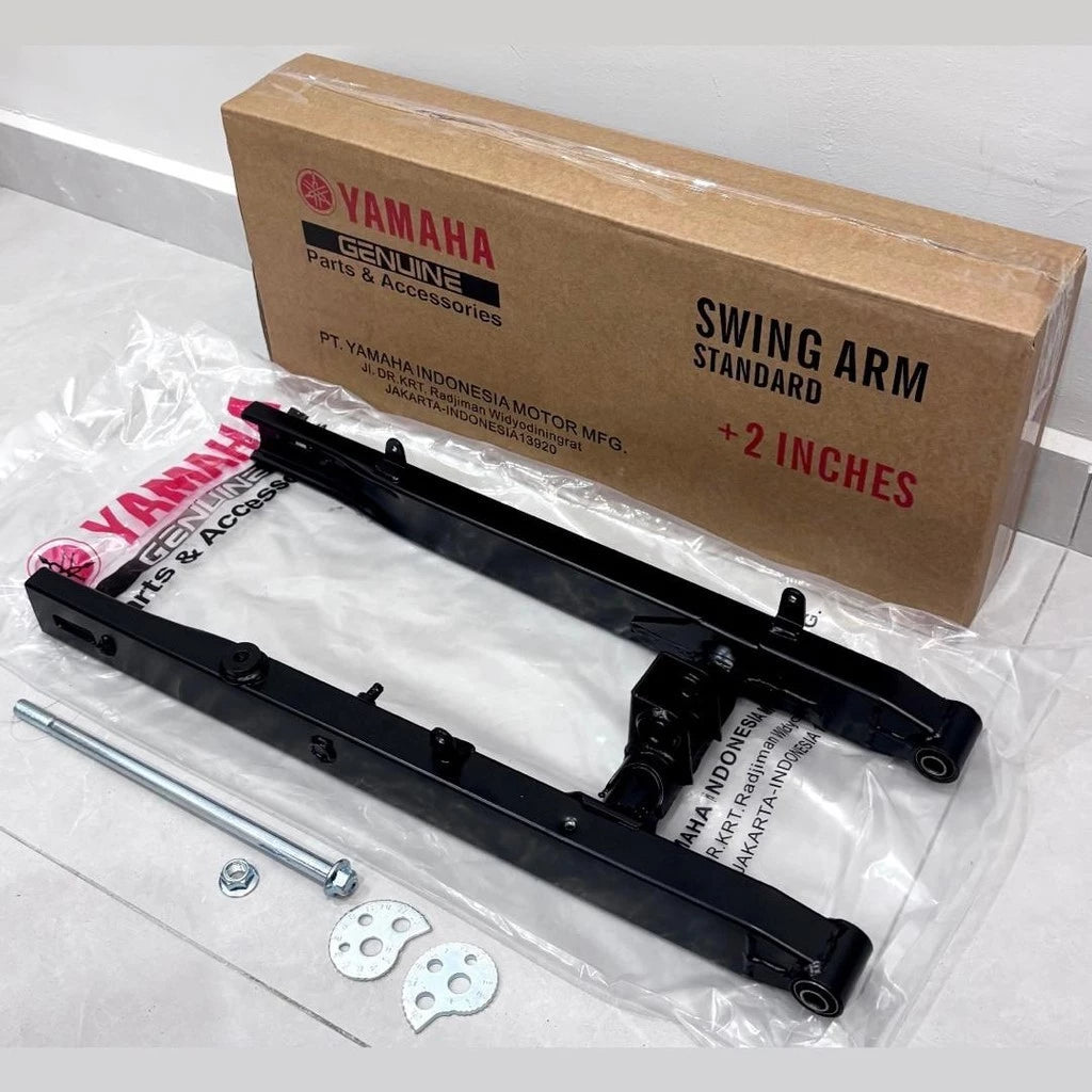 DHC- LC135 4S 135LC LC 135 V1 V2 V3 V4 V5 V6 V7 STD + 2 INCH REAR SWING ARM FORK BELAKANG + CHAIN ADJUSTER BUSH SHAFT SAB NUT -By Sea Courier Method 🚢📦