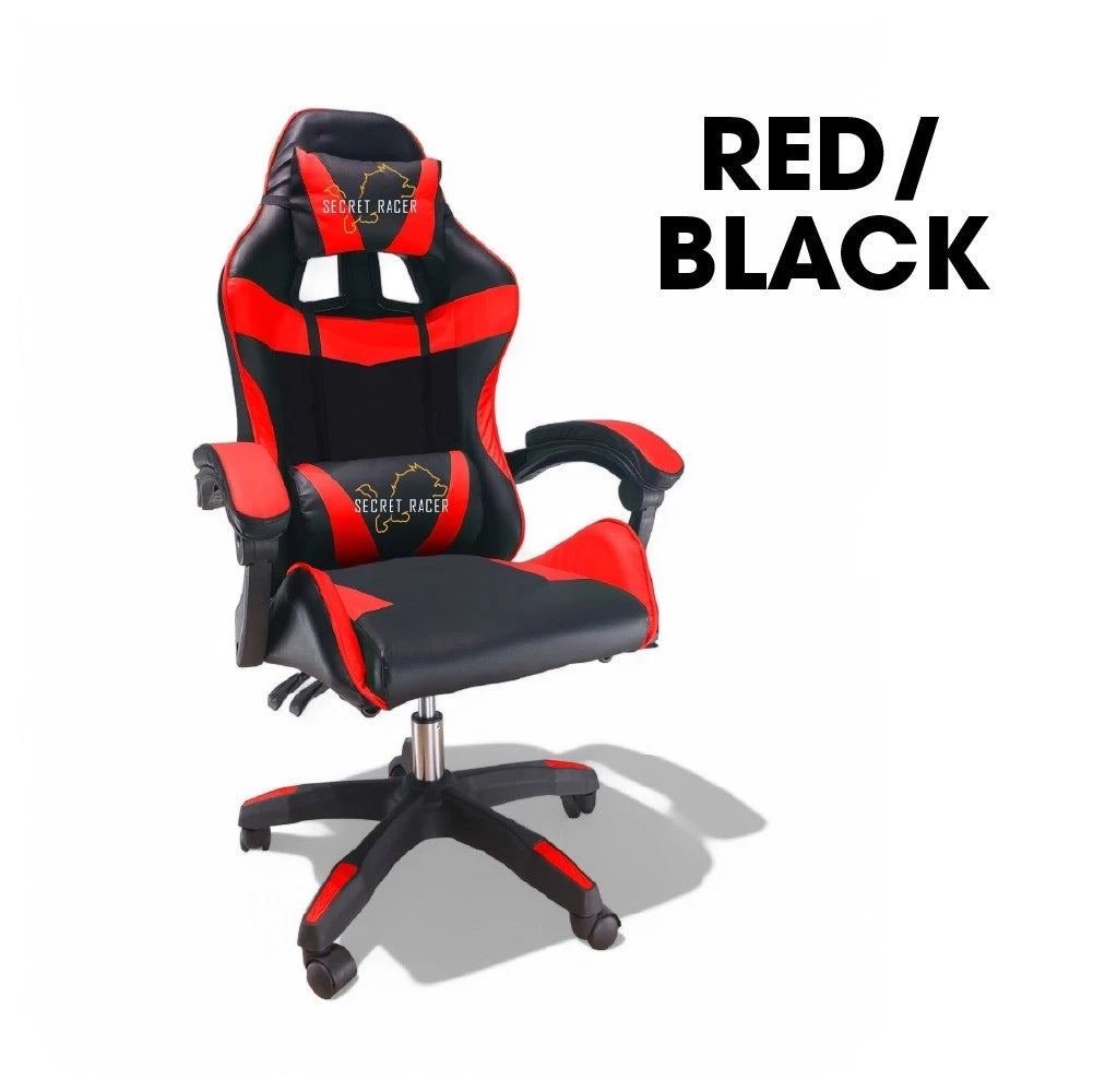 Kerusi Gaming Chair Office Ergonomic Chair Heavy Duty Recliner Kerusi Pejabat Boss Computer Study Chair Leg rest -By Sea Courier Method 🚢📦
