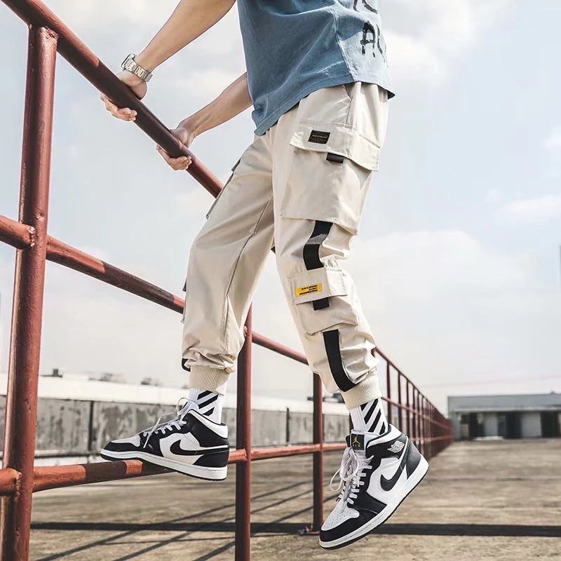 Men's Cargo Pants | Stylish & Versatile Long Trousers | Comfortable & Durable Men's Cargo Trousers | Trendy Casual Wear -By Sea Courier Method 🚢📦