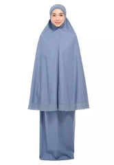 Siti Khadijah Telekung Signature Alanna in Ash Blue