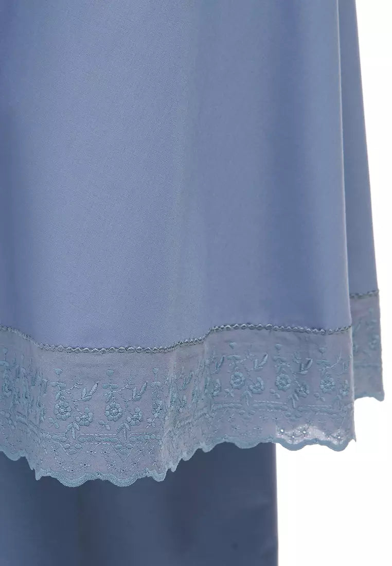 Siti Khadijah Telekung Signature Alanna in Ash Blue