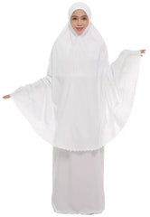 Siti Khadijah Signature Defne in White