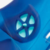 Surface snorkelling mask Easybreath + with acoustic valve > age 10 blue