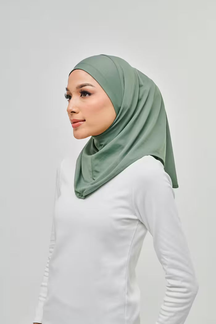 Swim Hijab 2.0 in Hunter Green