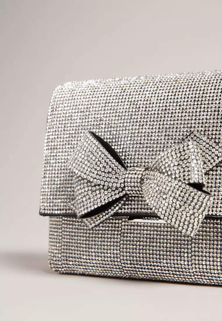 Ted Baker Cryzta Crystal Bow Evening bag