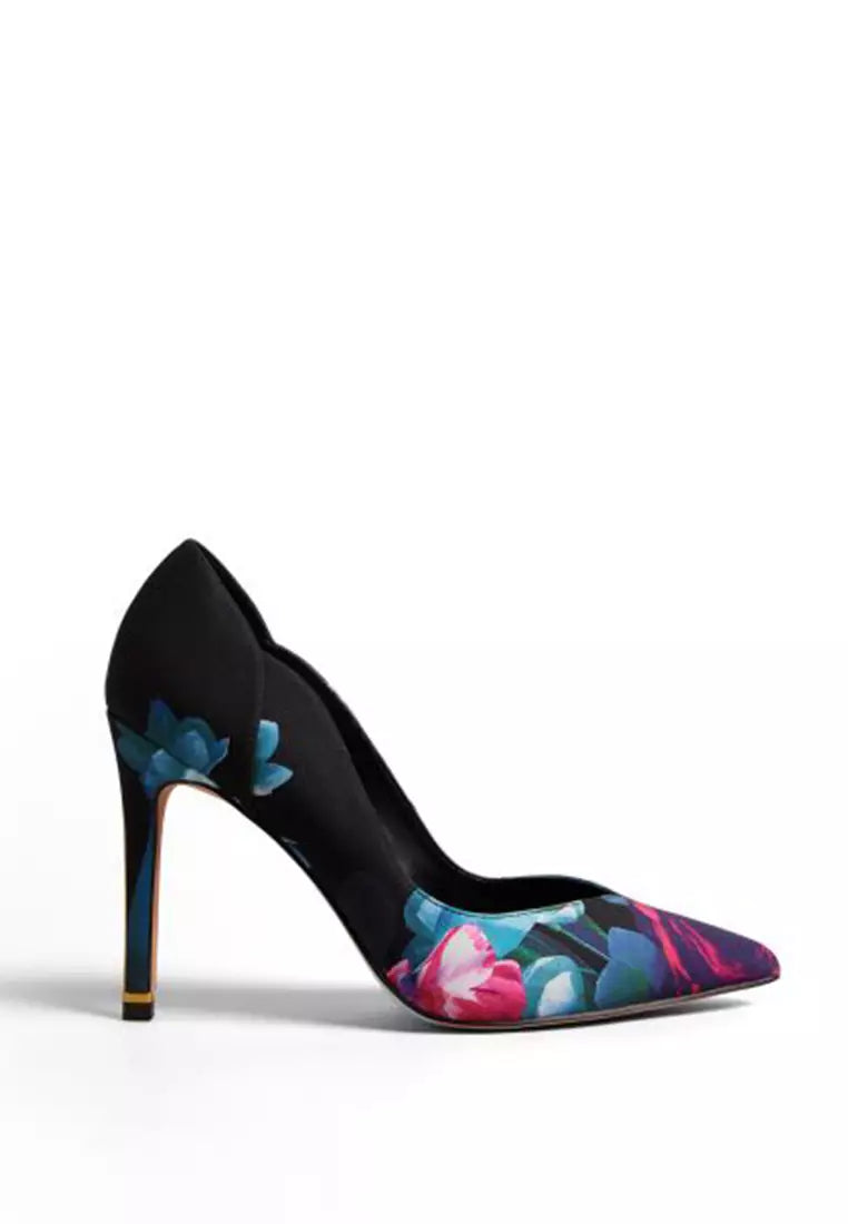 Ted Baker Orlas Printed Satin 103mm Court Shoe