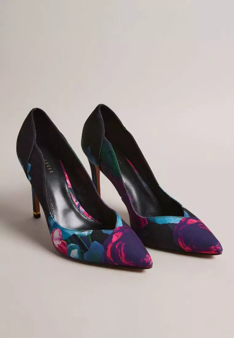 Ted Baker Orlas Printed Satin 103mm Court Shoe