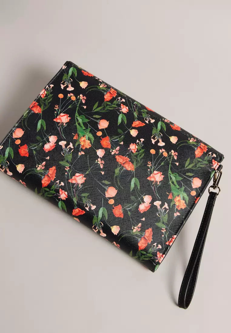 Ted Baker Paiticn Floral Printed Envelope Pouch