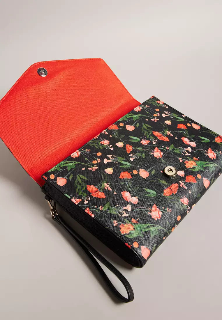 Ted Baker Paiticn Floral Printed Envelope Pouch