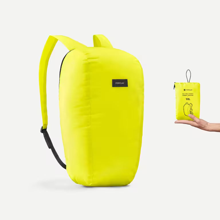 Travel 100 10L foldable pocket backpack - Green