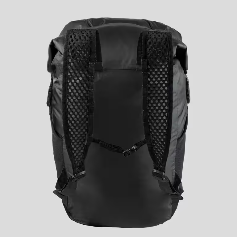 Travel 20L foldable and waterproof pocket backpack - Black
