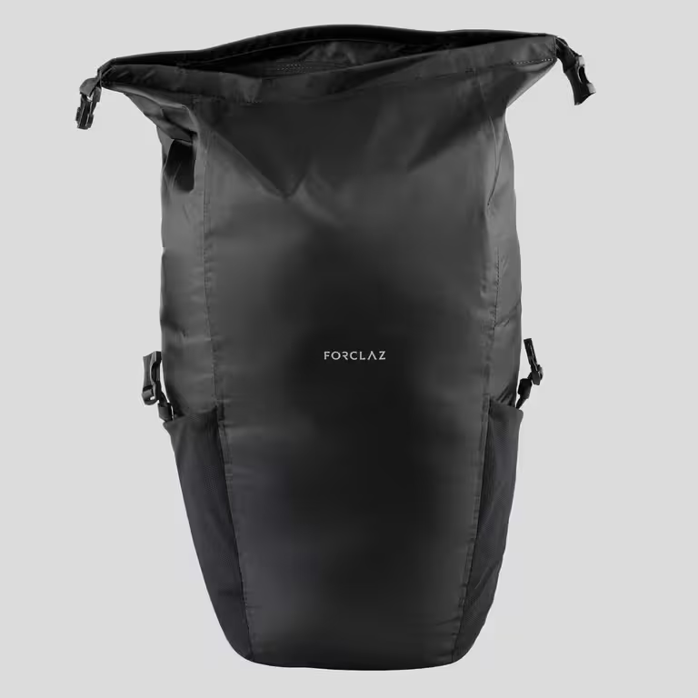 Travel 20L foldable and waterproof pocket backpack - Black