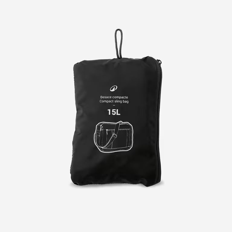 Travel Trek compact knapsack 15l black