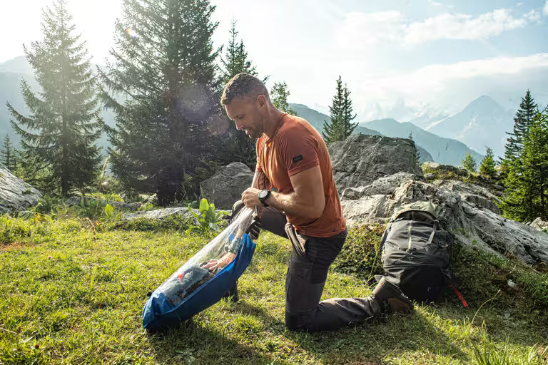 Trekking and Hiking Waterproof Compression Bag - 25 L