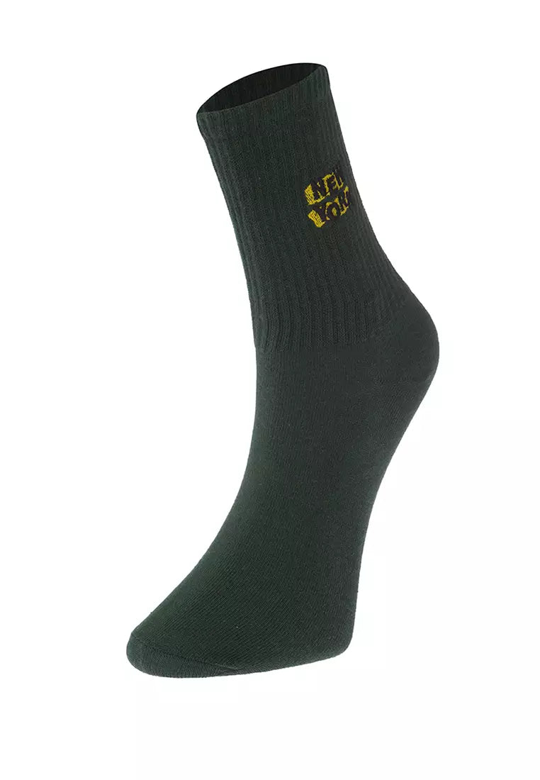 Men's Multicolored 3-Pack College Socks