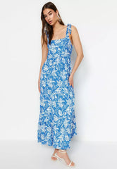 Floral Patterned Maxi Dress