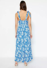 Floral Patterned Maxi Dress