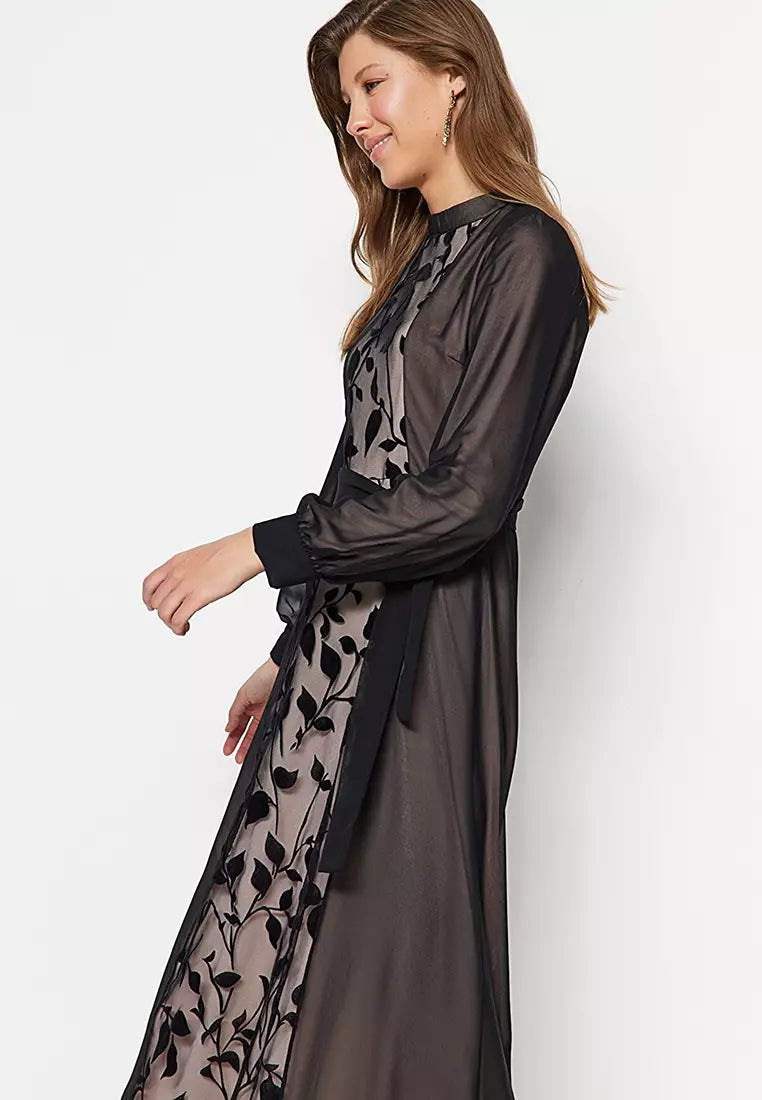 MODEST Mock Neck Dress