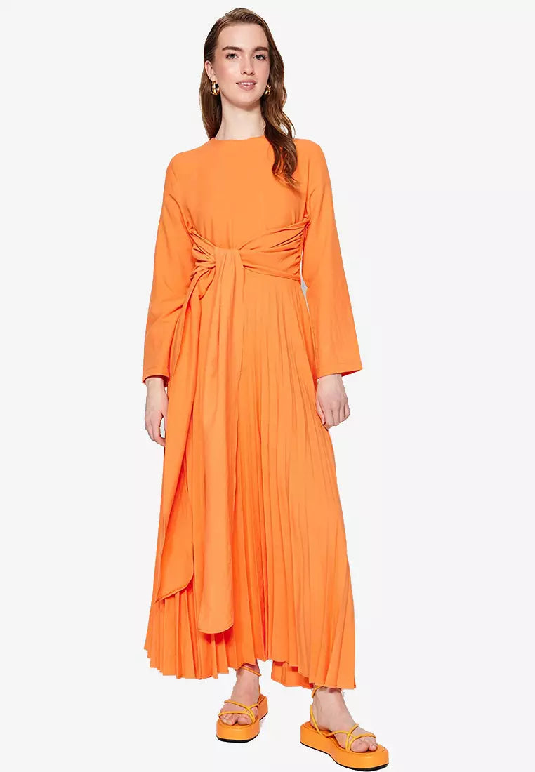 MODEST Pleated Dress