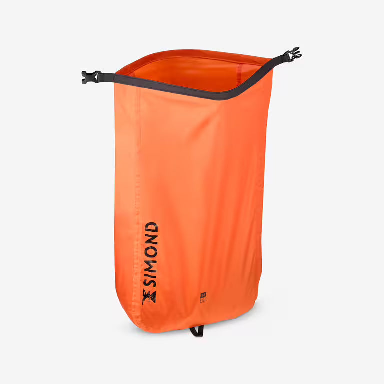 Ultra-light 13 litre waterproof bag, orange