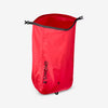 Ultra-light 22 litre waterproof bag, red