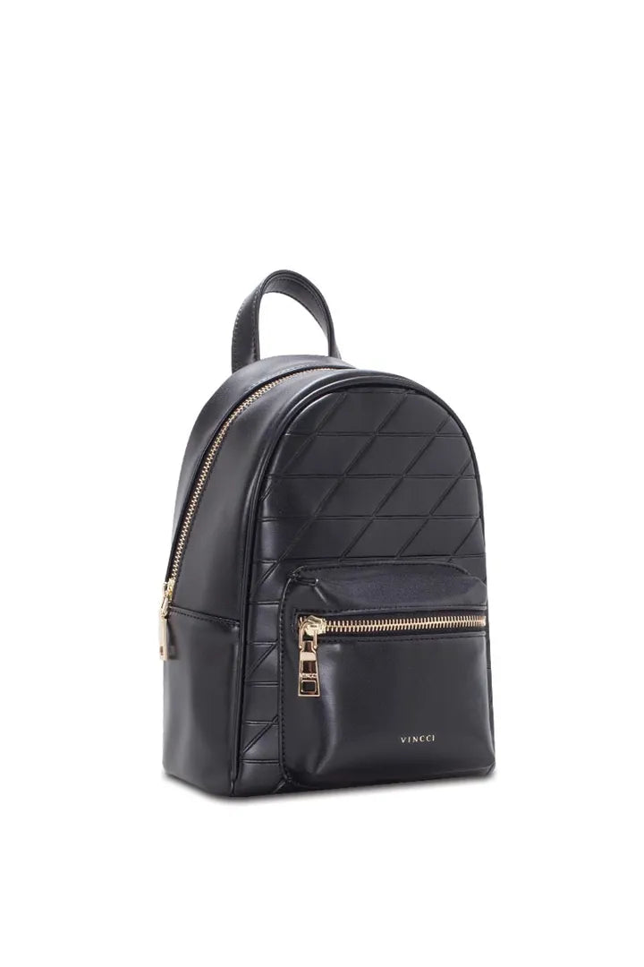 Vincci Casual Backpack Black – Dhivehi Cart - Main Image