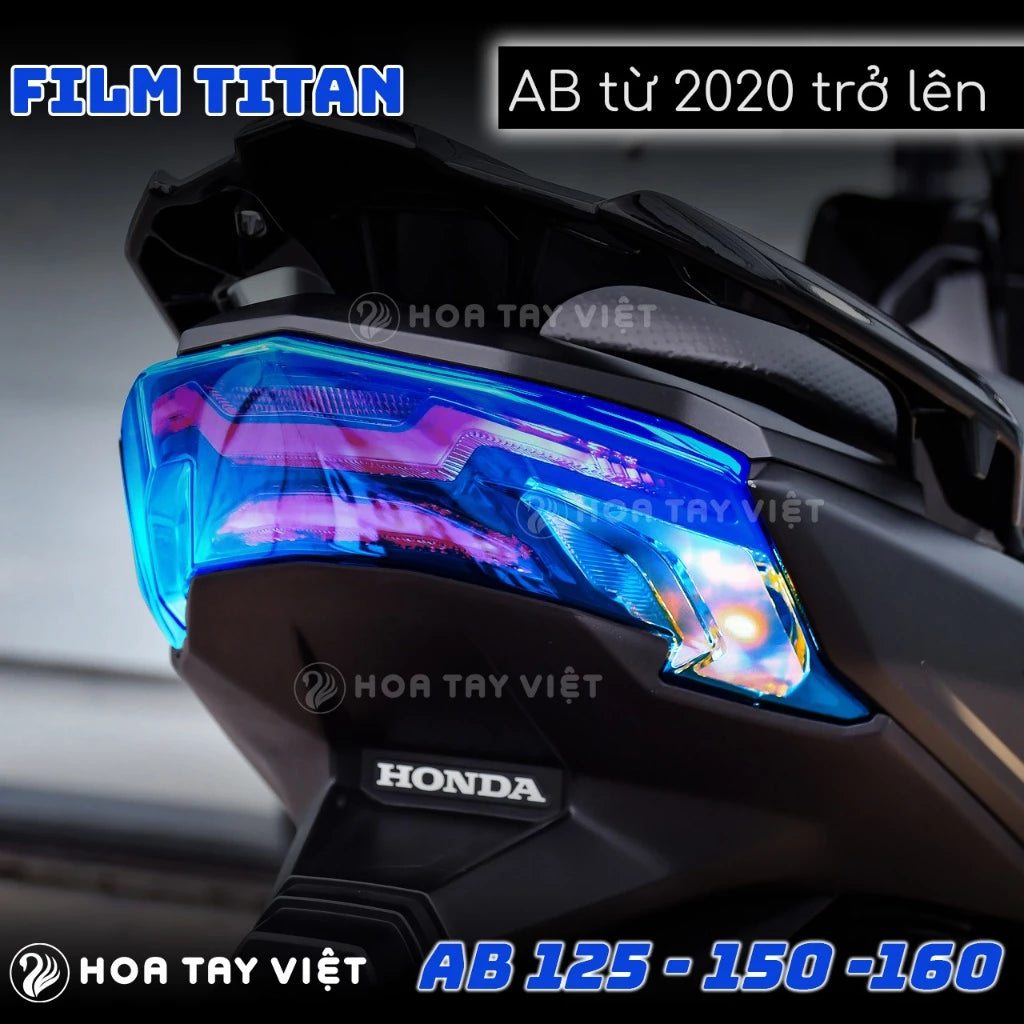 TITAN TAILLIGHT Decal AB 2020 - 2025 changes airblade taillight reflector color -By Sea Courier Method 🚢📦