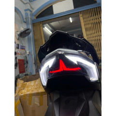 DHC- Airblade 2020-2025 tail light billet model - 3D billet - with led billet - Turn signal accessories -By Sea Courier Method 🚢📦