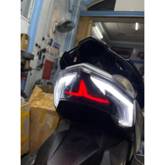 DHC- Airblade 2020-2025 tail light billet model - 3D billet - with led billet - Turn signal accessories -By Sea Courier Method 🚢📦