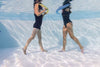 Water shoes for aquafitness - Aquaflo dot & fun transparent