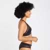 WOMEN'S SWIMSUIT TOP WITH ADJUSTABLE BACK ISA BLACK