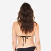 Women’s textured triangle swimsuit top - Mae black