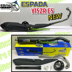 Exhaust Espada STD Cutting E4 E5 V5 E6 E7 BP1 BP2 LC135 Y15ZR Y16 RS150 RSX VF3i W125 NVX VARIO ORI Ekzos Pipe Maniful -By Sea Courier Method 🚢📦