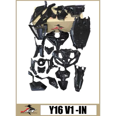 JUPITER ORIGINAL HLY INNER SET BLACK DIAMOND Y16ZR V1 V2 DIAMOND INNER JUPITER MX HLY INNER KILAT DIAMOND YAMAHA Y16ZR -By Sea Courier Method 🚢📦